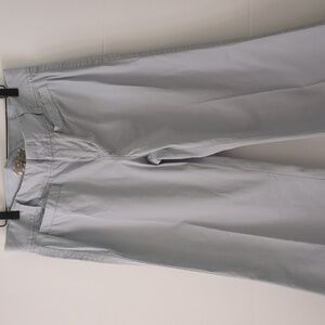 Old Navy Mid Rise Y2K Wide leg Stone Gray Boho Office Career Weekend Pants Sz 14